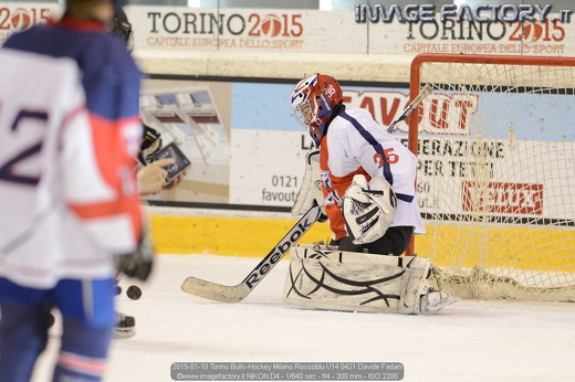 2015-01-10 Torino Bulls-Hockey Milano Rossoblu U14 0421 Davide Fadani